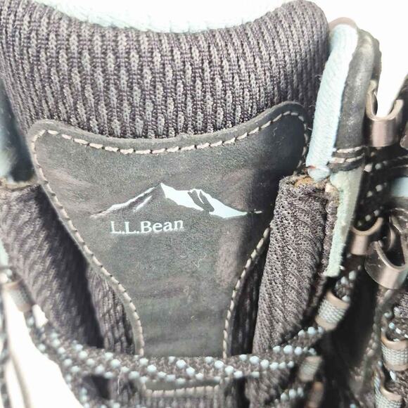 L.L.Bean Womens 7M TEK2.5 Insulated Waterproof Hiking Boots Black PrimaLoft 400g - Picture 8 of 12